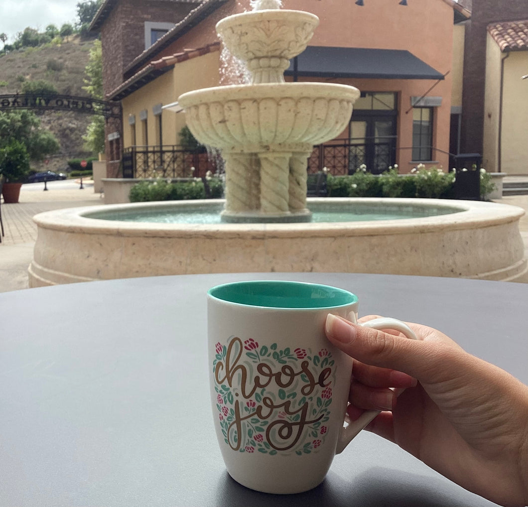 Choose Joy mug