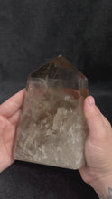 Load and play video in Gallery viewer, Smoky Quartz Point Large
