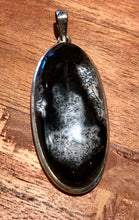 Load image into Gallery viewer, Dendritic Agate Oval Pendant With Sterling SIlver
