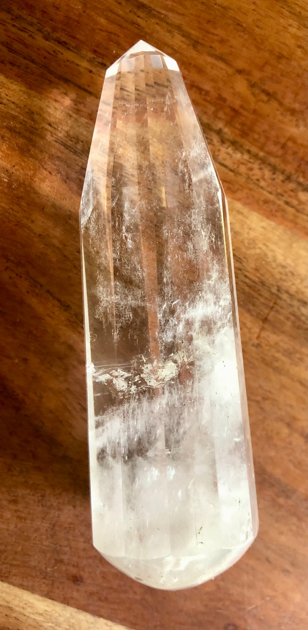 Pranic Healing Clear Quartz Crystal Wand, P2