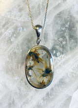 Load image into Gallery viewer, Rutilated Quartz Oval Pendant
