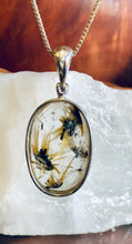 Load image into Gallery viewer, Rutilated Quartz Oval Pendant
