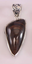 Load image into Gallery viewer, Brown Obsidian Pendant With 925 Sterling Silver
