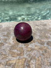 Load image into Gallery viewer, Purple Sapphire Corundum Sphere P2-65
