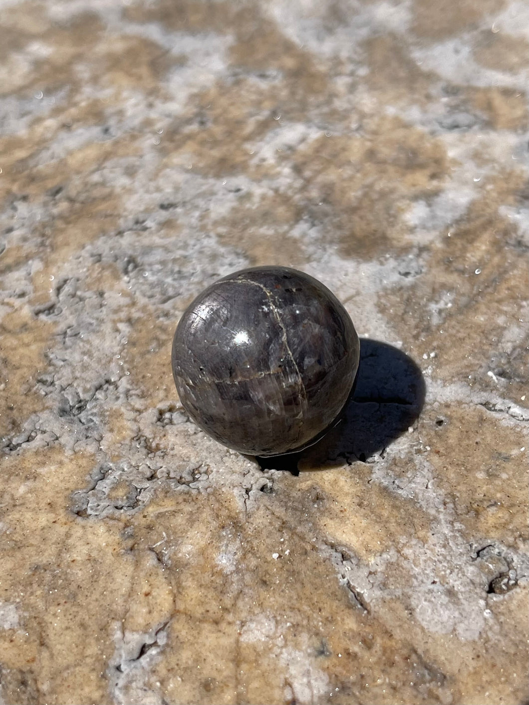 Black Sapphire Corundum Sphere P2-63