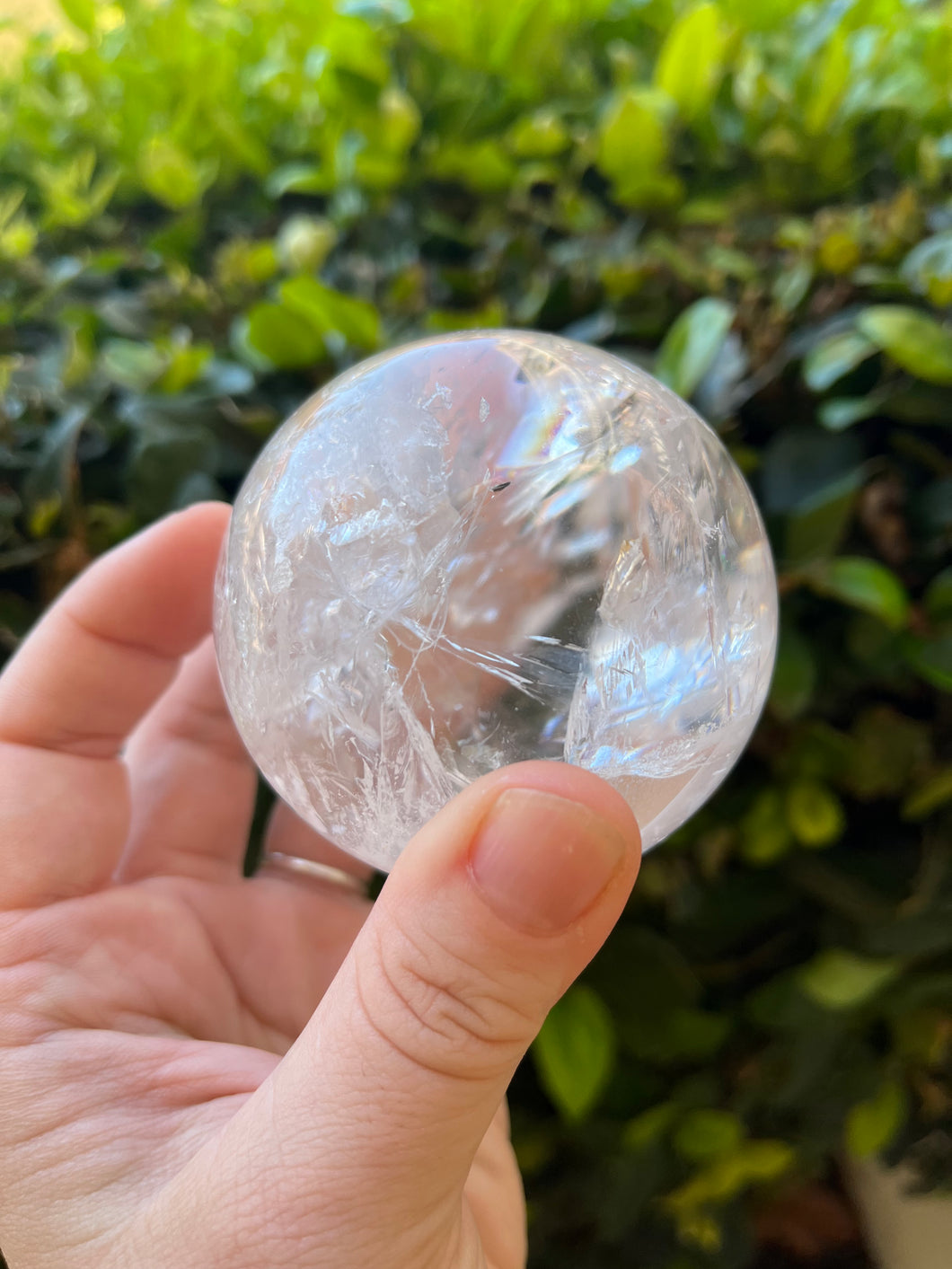 Clear Quartz Sphere