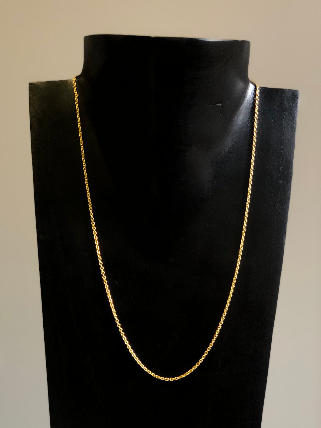 18K Gold Vermeil Plated Chain 16 Inch